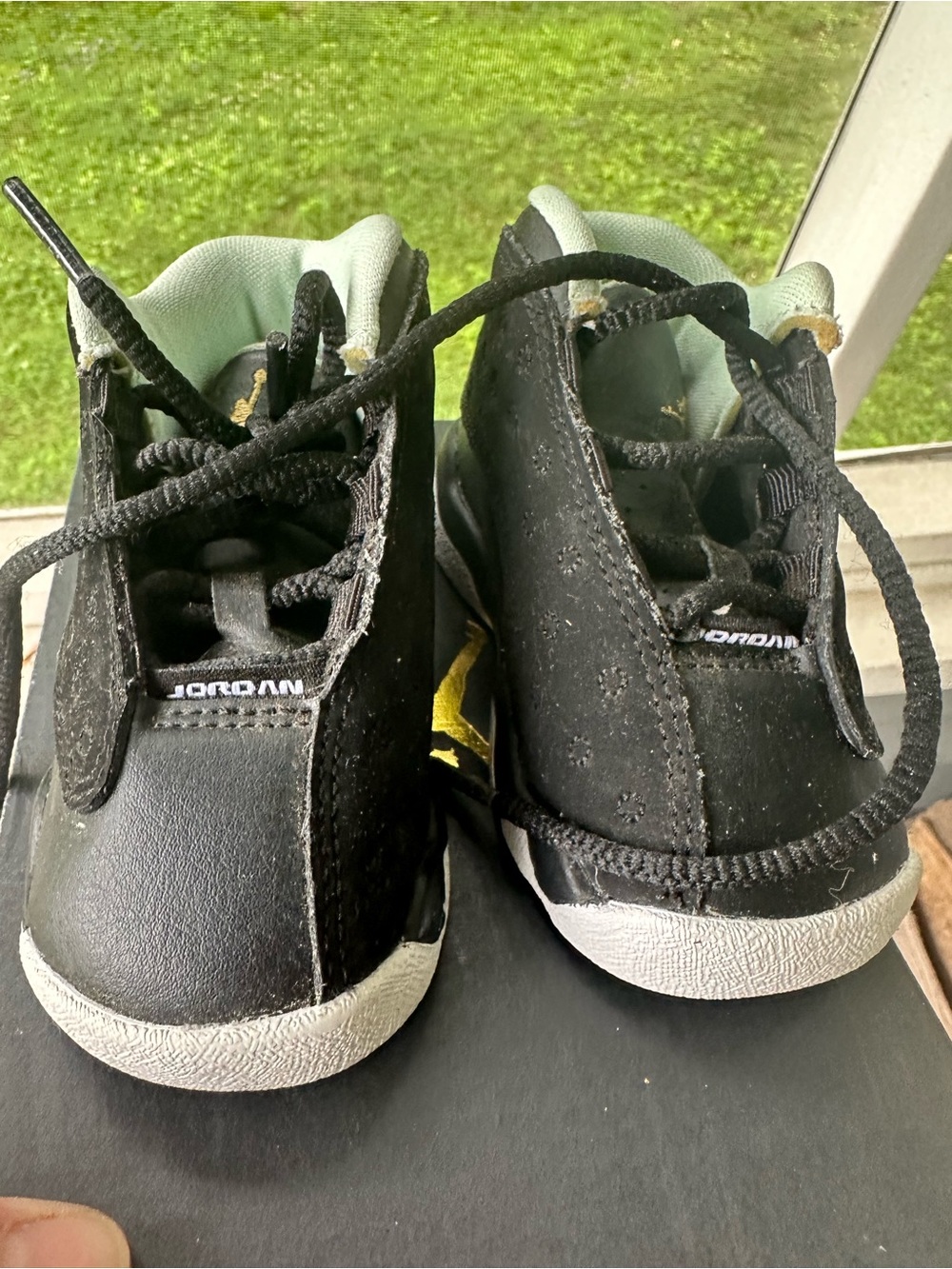 Jordan Kids Black Sneakers